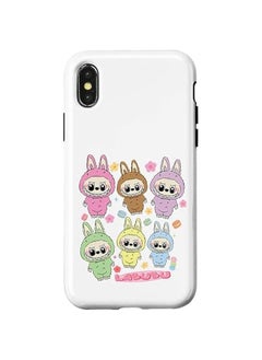 Arabest Funny Labubu Lover Cute Labubu The Monsters Women Case for iPhone X/XS  - Image 1