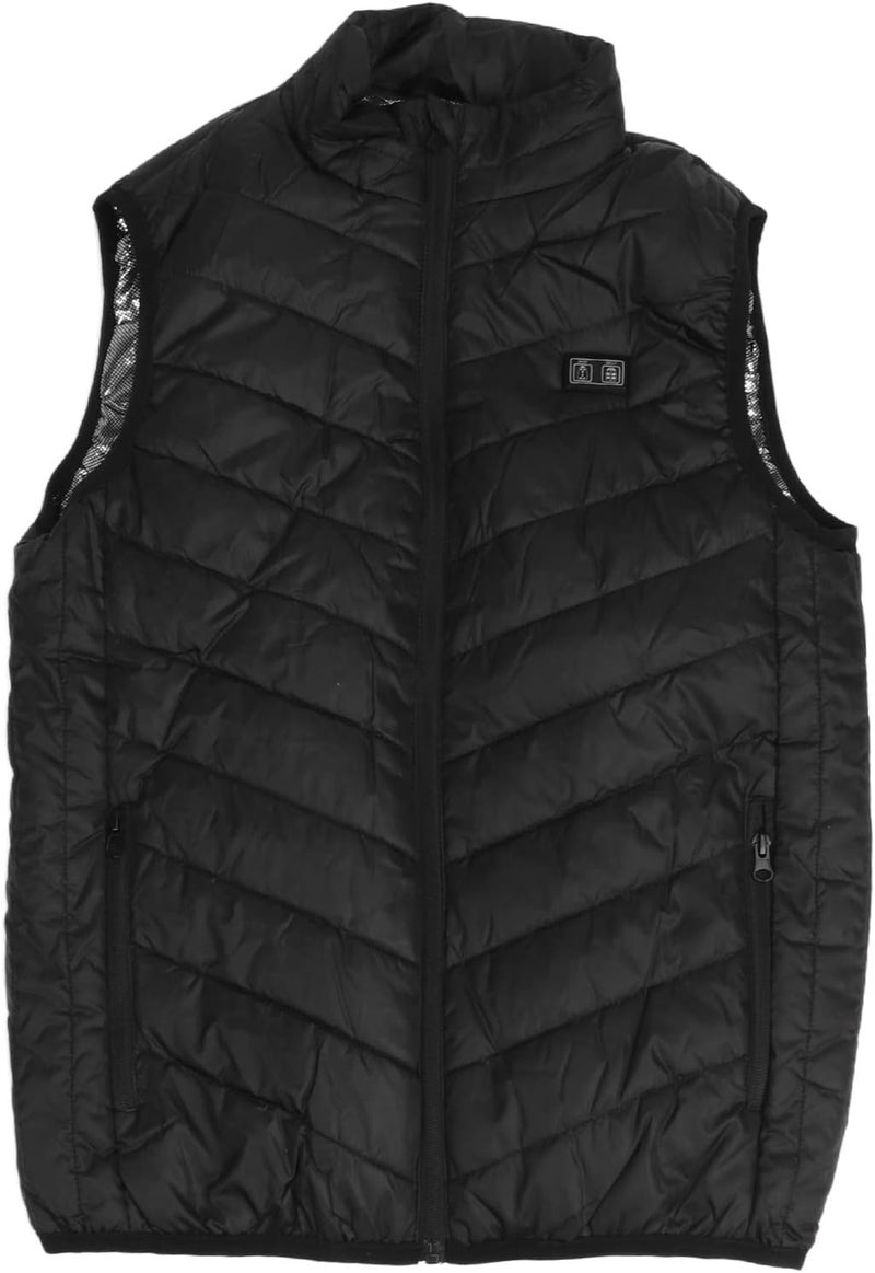 klarako Dual Control Switch Heated Vest with Adjustable Temperature Washable Wearing Scenario for Men Women Black - Image 1