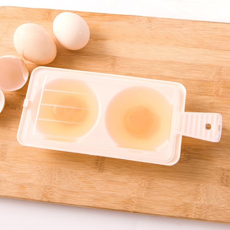 Portable Egg Shaped Microwave Steamer Non Stick For Easy Breakfast Cooking - Image 4