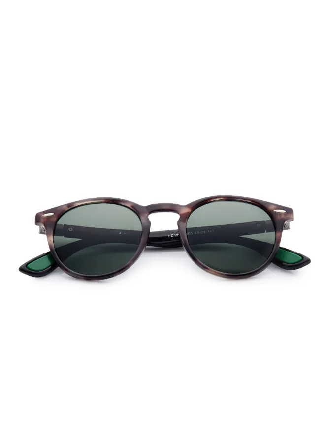 Lee Cooper Polarized Sunglasses G15 Frame Tortoise Tortoise Mirror Lens 48mm  - LC1216C03