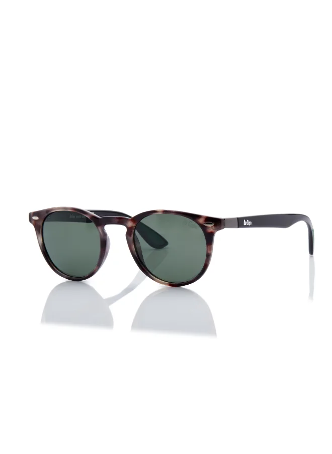 لي كوبر Polarized Sunglasses G15 Frame Tortoise Tortoise Mirror Lens 48mm  - LC1216C03