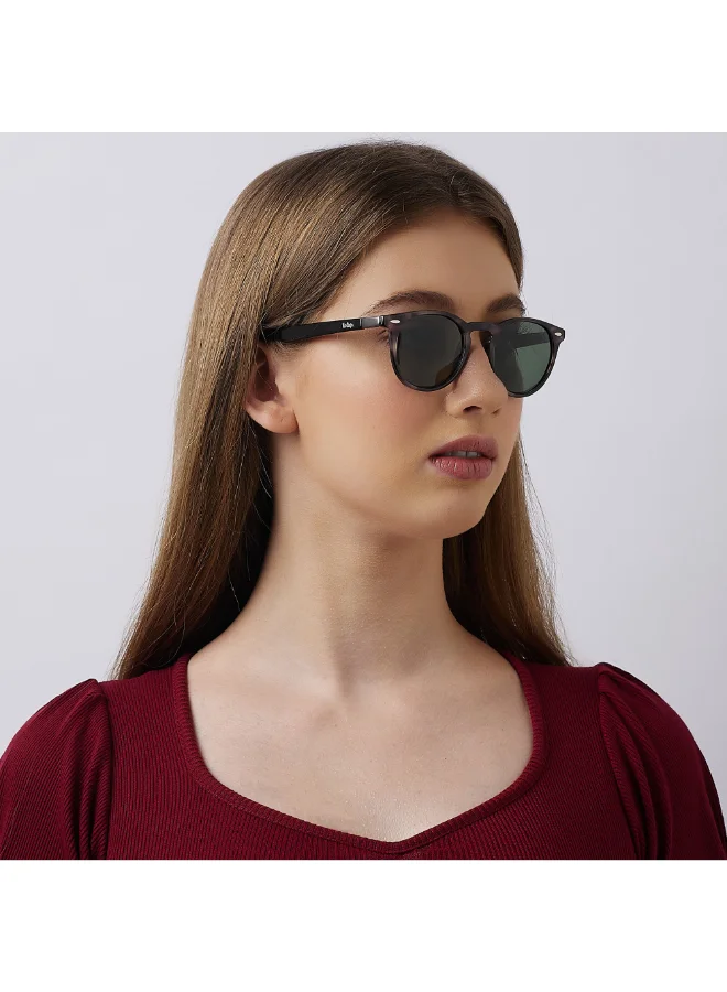 Lee Cooper Polarized Sunglasses G15 Frame Tortoise Tortoise Mirror Lens 48mm  - LC1216C03