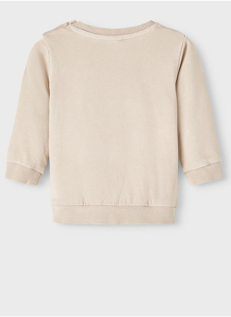 NAME IT - Kids Text Print Sweatshirt - Image 1