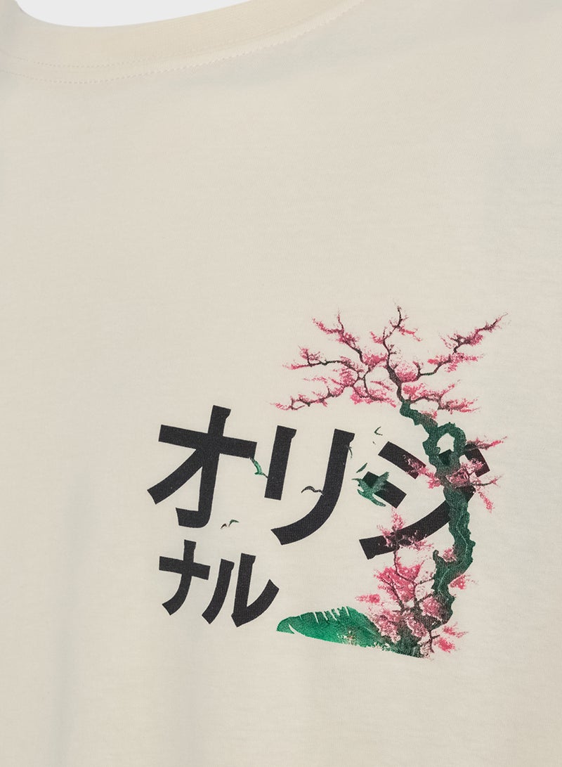 JACK & JONES Jorfuji Crew Neck T-Shirt - Image 3