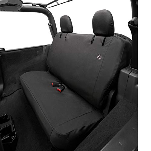 Bestop 2929235 Black Diamond Seat Cover, Rear- Jeep 2018-Current Wrangler 2-Door - Image 1