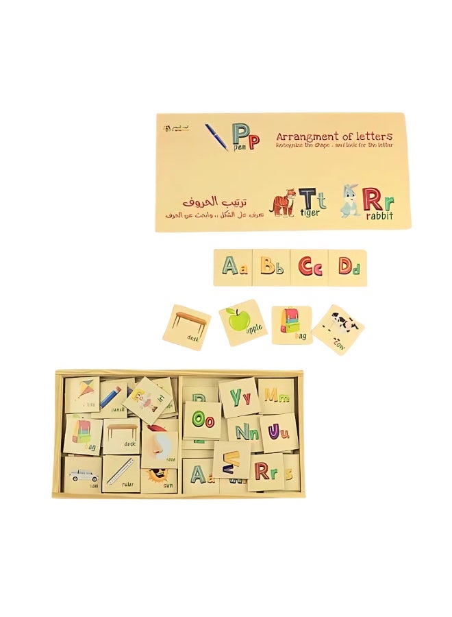 Wooden Letter Arrangement - Image 3