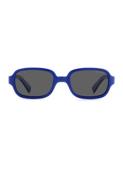 Polaroid Kids Unisex UV Protection Rectangular Sunglasses - Pld K003/S Blue 43 - Lens Size: 43 Mm  - Image 3