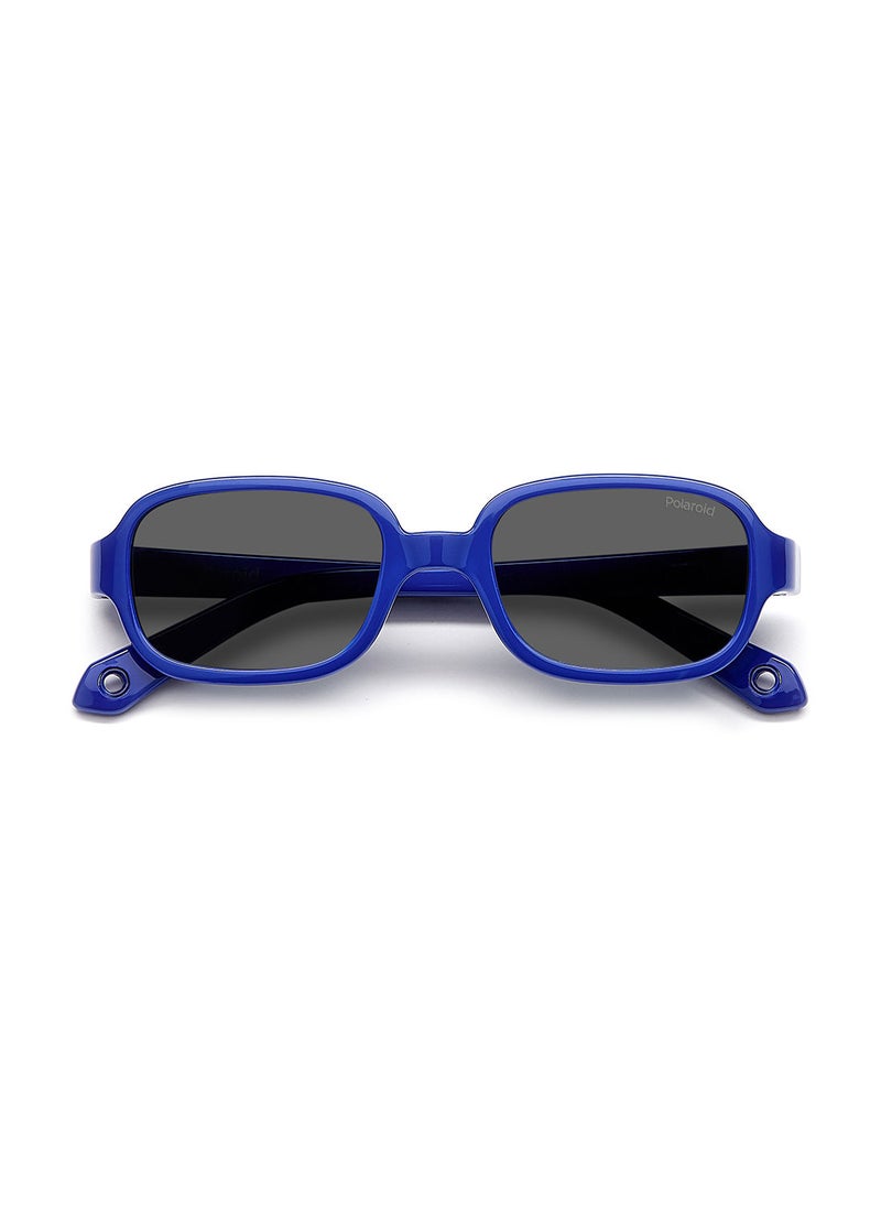 Polaroid Kids Unisex UV Protection Rectangular Sunglasses - Pld K003/S Blue 43 - Lens Size: 43 Mm  - Image 4