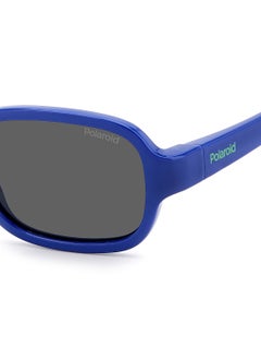 Polaroid Kids Unisex UV Protection Rectangular Sunglasses - Pld K003/S Blue 43 - Lens Size: 43 Mm  - Image 5