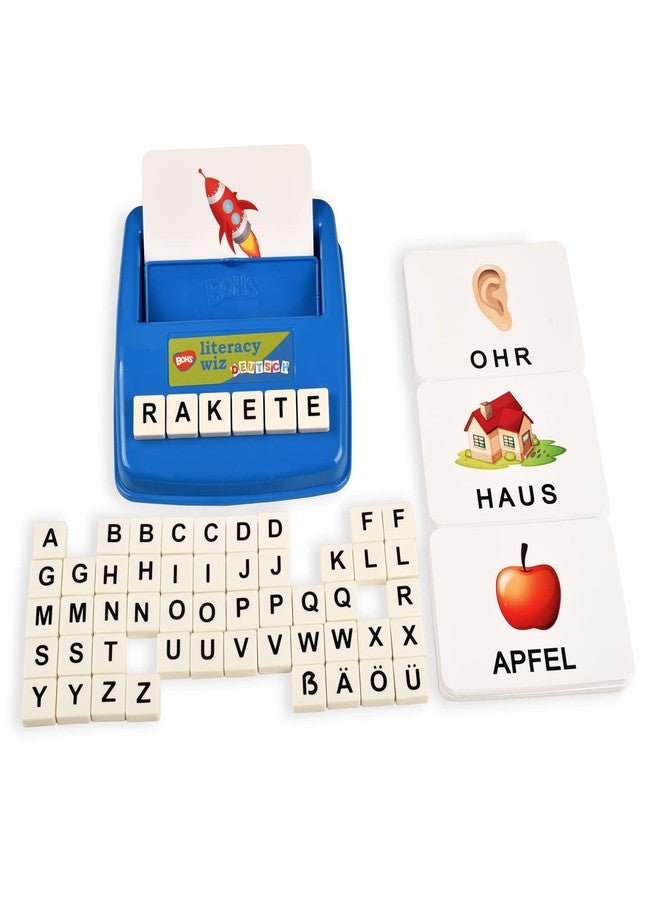 BOHS German and English Literacy Wiz Fun Game - See and Hide Spelling - Prek Classroom Learning Educational Toys - Image 5