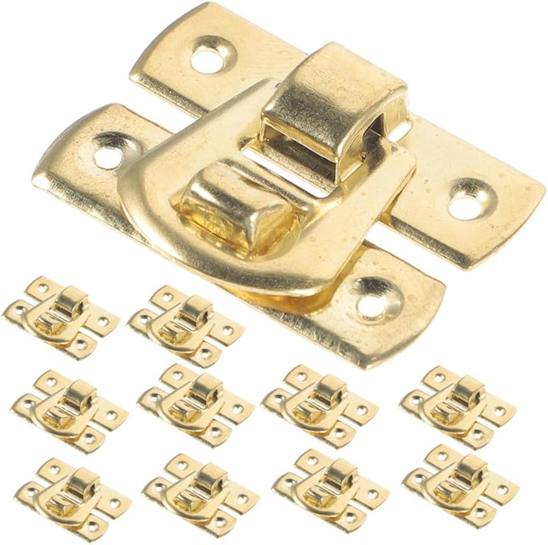 Vintage Antique Style Jewelry Box Hasp Locks Buckle Latch Hardware 5 Pack Easy Install - Image 5