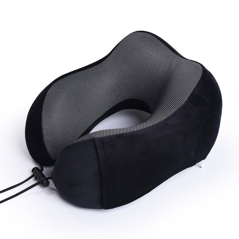 U-Shaped Pillow Memory Foam Storage Travel Pillow Portable U-Shaped Neck Pillow Aircraft Pillow Nap Pillow Printable Logo - Image 1