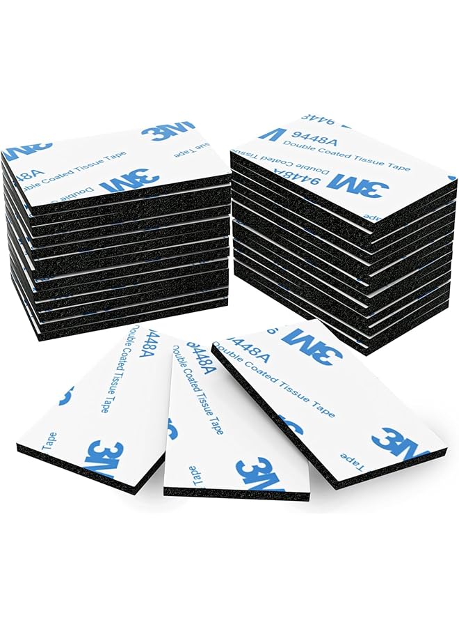 PROMASS promass Strong Double Sided Tape Heavy Duty 48 Pcs | Water Proof Adhesive Tape for Outdoor Household Mounting | Double Sided Sticky Pads 50 x 30mm  - Image 1
