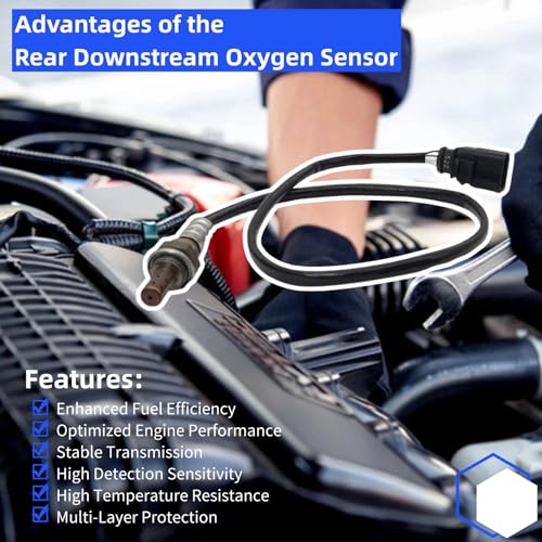 McrGinly Rear Downstream Oxygen Sensor Compatible with Audi 2010-2015 Q7 3.0T 4L0906262H - Image 3