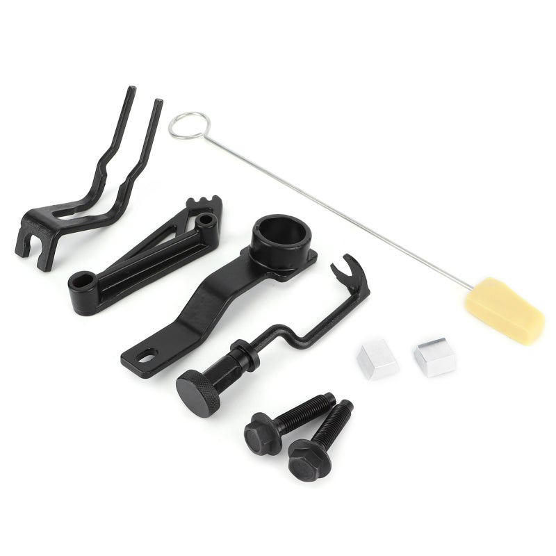 Cam Phaser Tool: Hardened Chrome Molybdenum Steel, Quick Camshaft Service - Crankshaft Positioning Tool: Structural Steel, Tdc Alignment - Timing Chain Tool for Ford 4.6L, 5.4L, 3V Engine Repair - Image 2