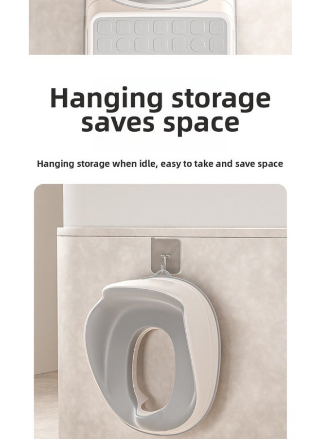 ORiTi Toilet Seat, Baby Sitting Toilet Seat, Baby Increasing Seat Cushion, Baby Sitting Toilet - Beige - Image 3