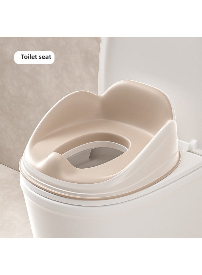 ORiTi Toilet Seat, Baby Sitting Toilet Seat, Baby Increasing Seat Cushion, Baby Sitting Toilet - Beige - Image 1