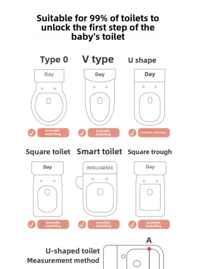 ORiTi Toilet Seat, Baby Sitting Toilet Seat, Baby Increasing Seat Cushion, Baby Sitting Toilet - Beige - Image 4