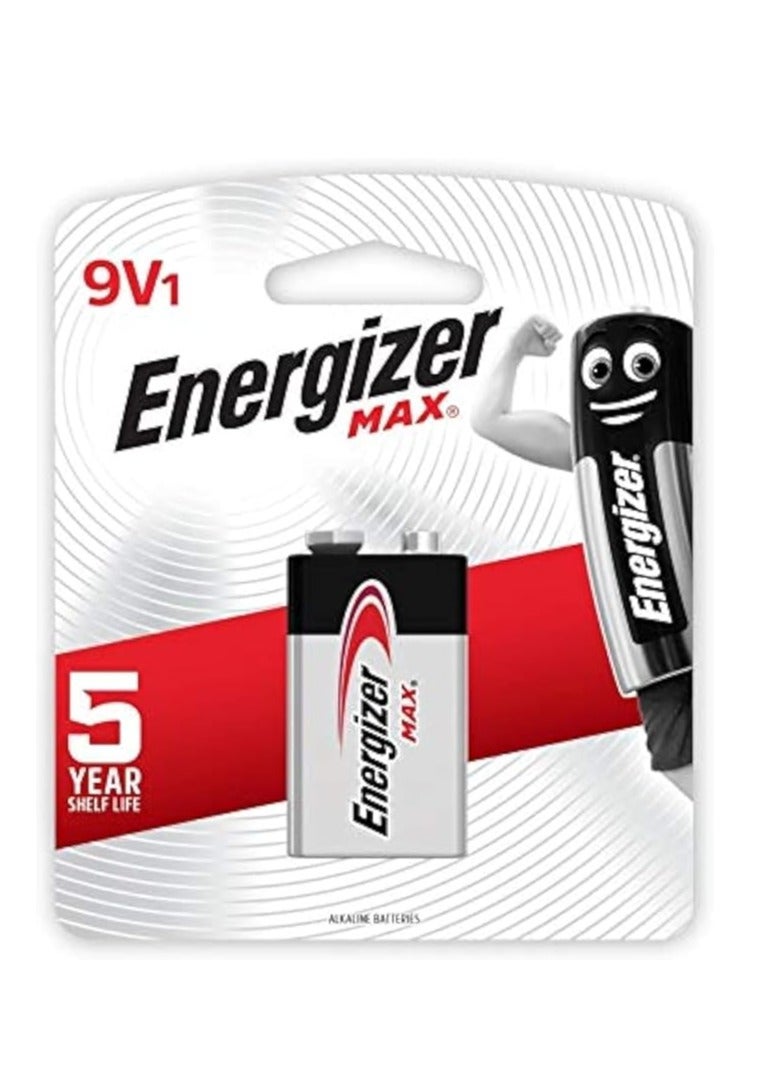 Energizer Energizer Max Alkaline 9V batteries Pack Of 1  - Image 1