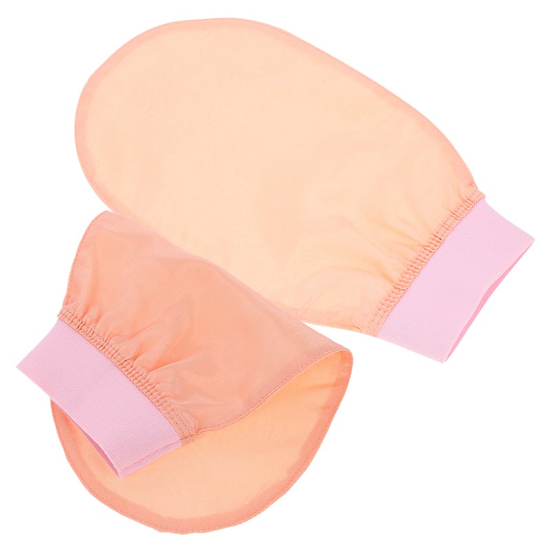 2Pcs Household Bathing Gloves Exfoliating Gloves Skin Cleaning Gloves Exfoliating Mitts - Image 2