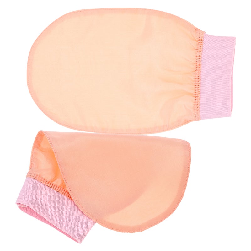 2Pcs Household Bathing Gloves Exfoliating Gloves Skin Cleaning Gloves Exfoliating Mitts - Image 1