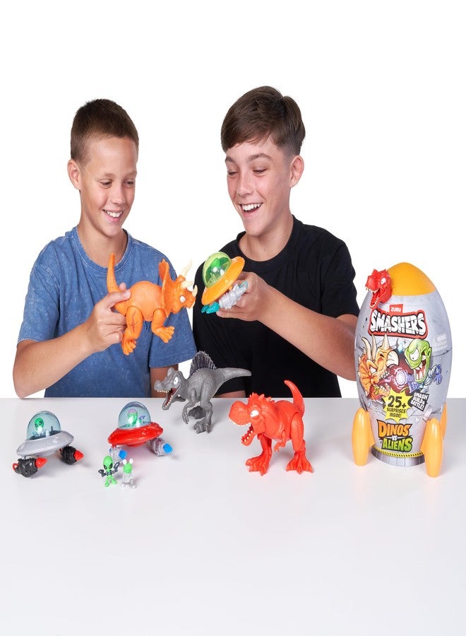 ZURU SMASHERS Smashers-Dinos VS Aliens- Series 1-Dinos VS Aliens Rocket(T-REX) - Image 5