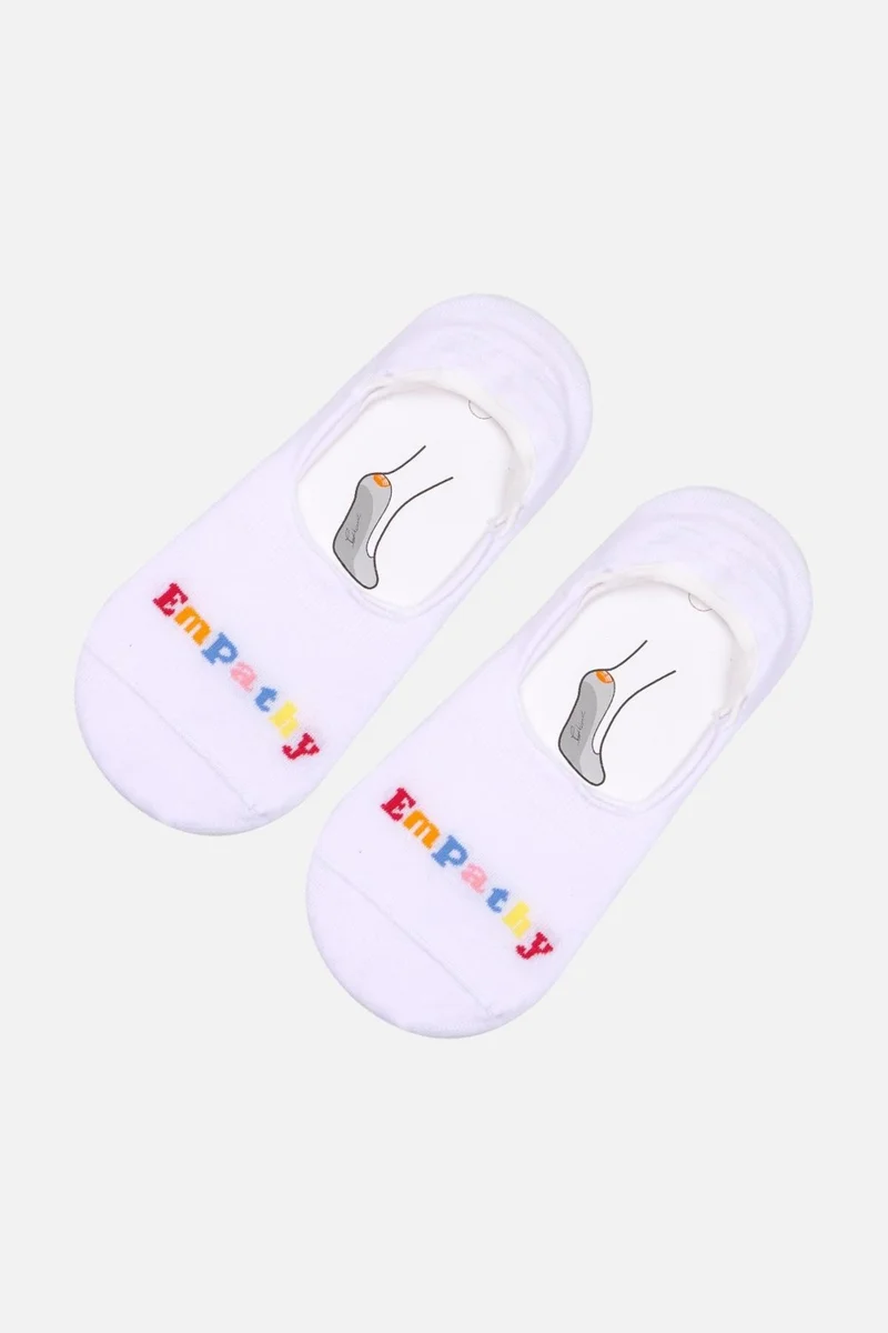 Aytuğ Women's Cotton 2 Pairs Special Boxed Ballet Socks - 31354-3