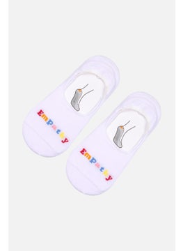 Aytuğ Women's Cotton 2 Pairs Special Boxed Ballet Socks - 31354-3  - Image 3