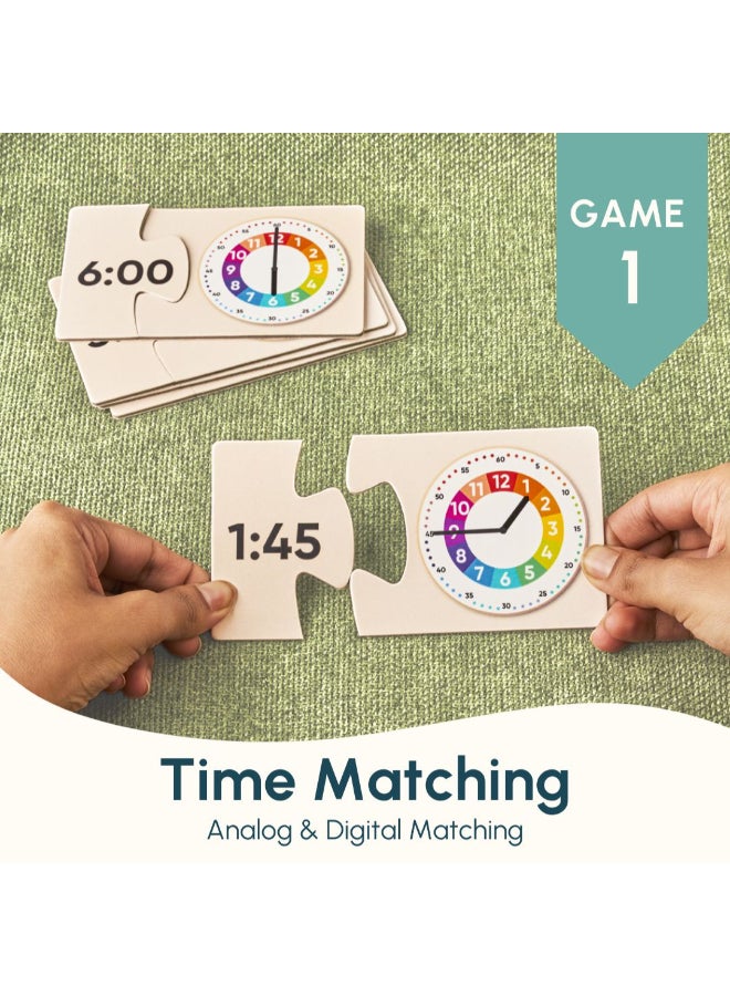 Curious Cub Learning Clock For Kids  Educational Toys For 5+ Year Old  Fun Time Learning Kit  Activity Toys For 6 Year Old Boys, Girls And Educational Board Games For Kids  Ideal Birthday Gift - Image 3