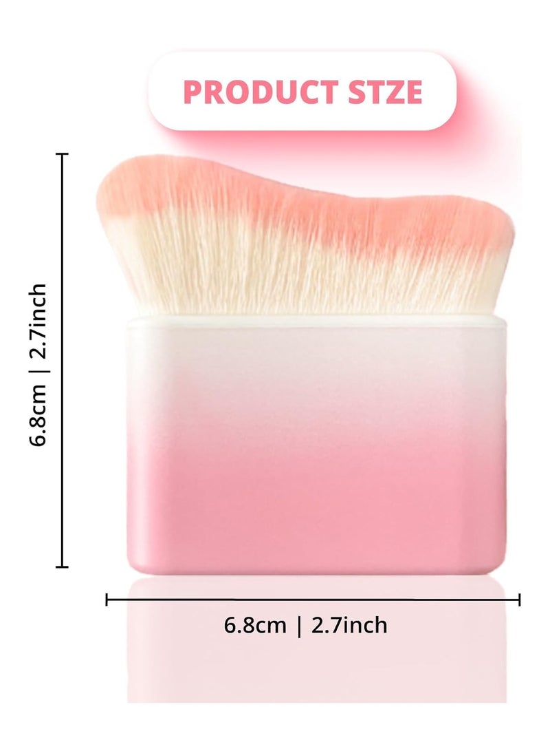 Generic Self Tanning Foundation Brush for Women – High-Density Vegan Bristle Makeup Brush for Face & Body  - Image 3