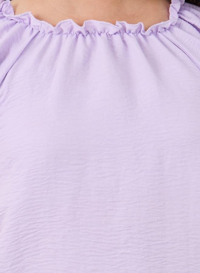 Styli Styli Puff Sleeve Regular Fit Blouse  - Image 4
