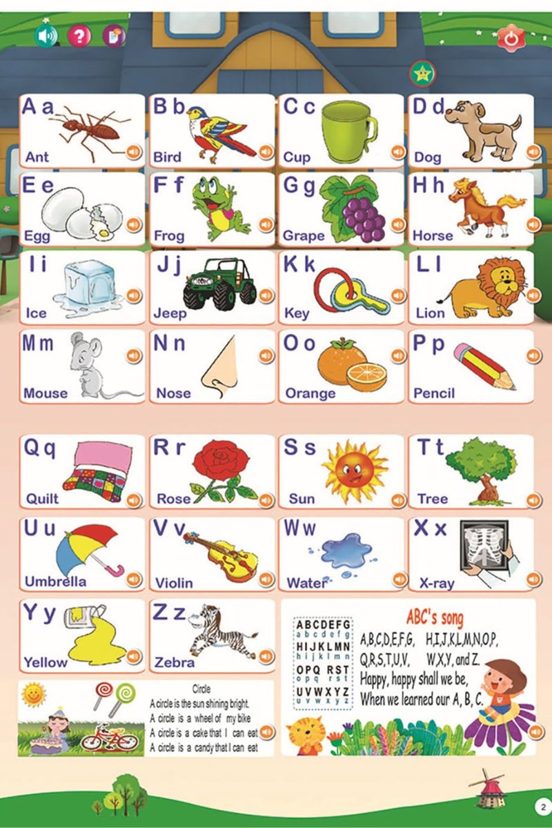 ihomeshop Early Learning Book E-Book,Point Reading Book,Pre-School Bilingual Electronic Sound Book,Children's Educational Toys Drawing Boards - Image 4