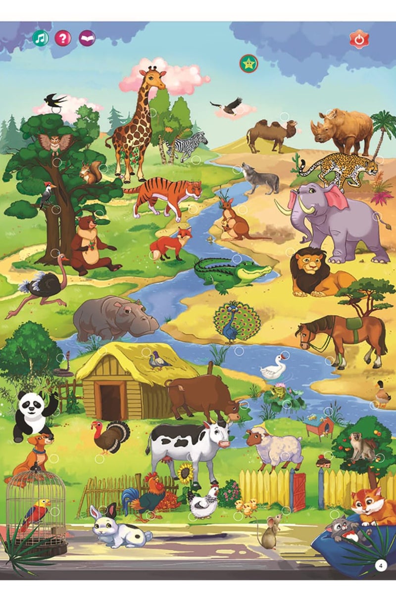 ihomeshop Early Learning Book E-Book,Point Reading Book,Pre-School Bilingual Electronic Sound Book,Children's Educational Toys Drawing Boards - Image 5