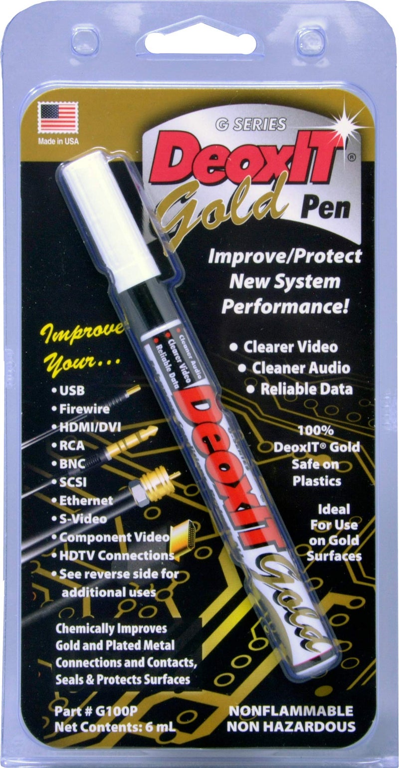 CAIG Laboratories CAIG DeoxIT GOLD G100P Pen Applicator 6 ml - Image 2