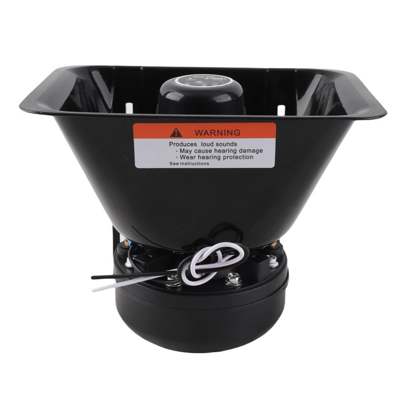 FEDERAL Horn Siren 12V Electronic Alarm Horn - Durable Steel ABS Loud Car Horn for Vehicles - Image 2