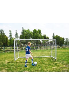 LIMOS PVC Football Goal Kids Safety Youth Professional Soccer Goal for Backyard Colleges  - Image 1