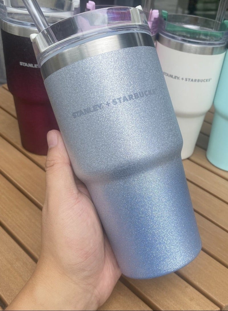 Starbucks كوب ماء معزول بسعة كبيرة من الفولاذ المقاوم للصدأ 304 من ستاربكس
