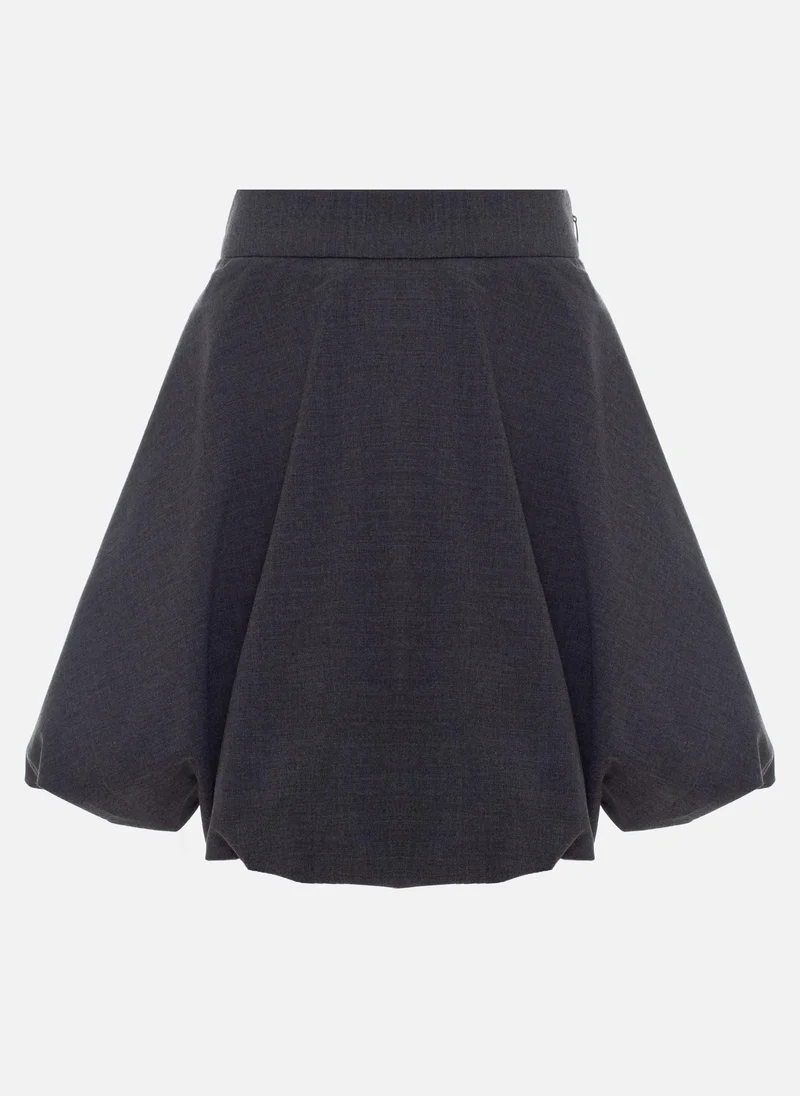 Lichi Suiting balloon skirt
