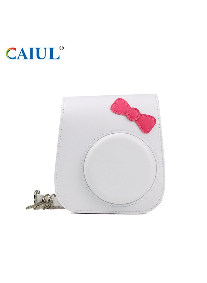 Generic Mini Digital Camera Protective Case Compatible Mini12/11/8/9 Instant Cameras Waterproof Shockproof Dustproof-Color:mini11/8/9 White  - Image 1