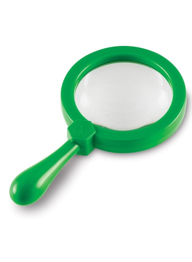 ليرننج ريسورسز مجموعة من 12 عدسة مكبرة كبيرة الحجم من Learning Resources مع حوامل مدمجة، تكبير 4.5x، مثالية لاستكشاف العلوم والتكنولوجيا والهندسة والرياضيات والعلوم المبكرة، للأعمار من 3 سنوات فما فوق - Image 1