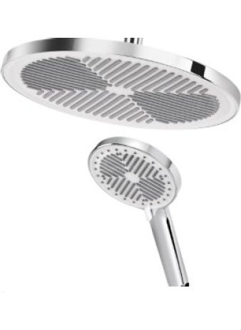 FAWER Faucet & Shower Capella Round Chrome Robot Shower Set - 400C  - Image 2