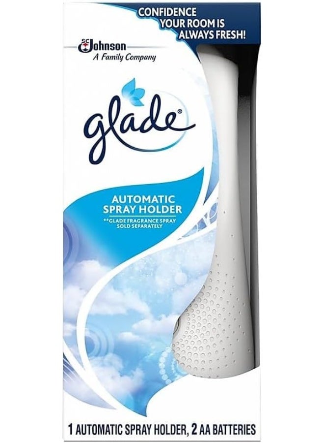 Glade Automatic Spray Refill and Holder Kit, Air Freshener for Home and Bathroom, Clean Linen, 6.2 Oz, 2 Count - Image 2