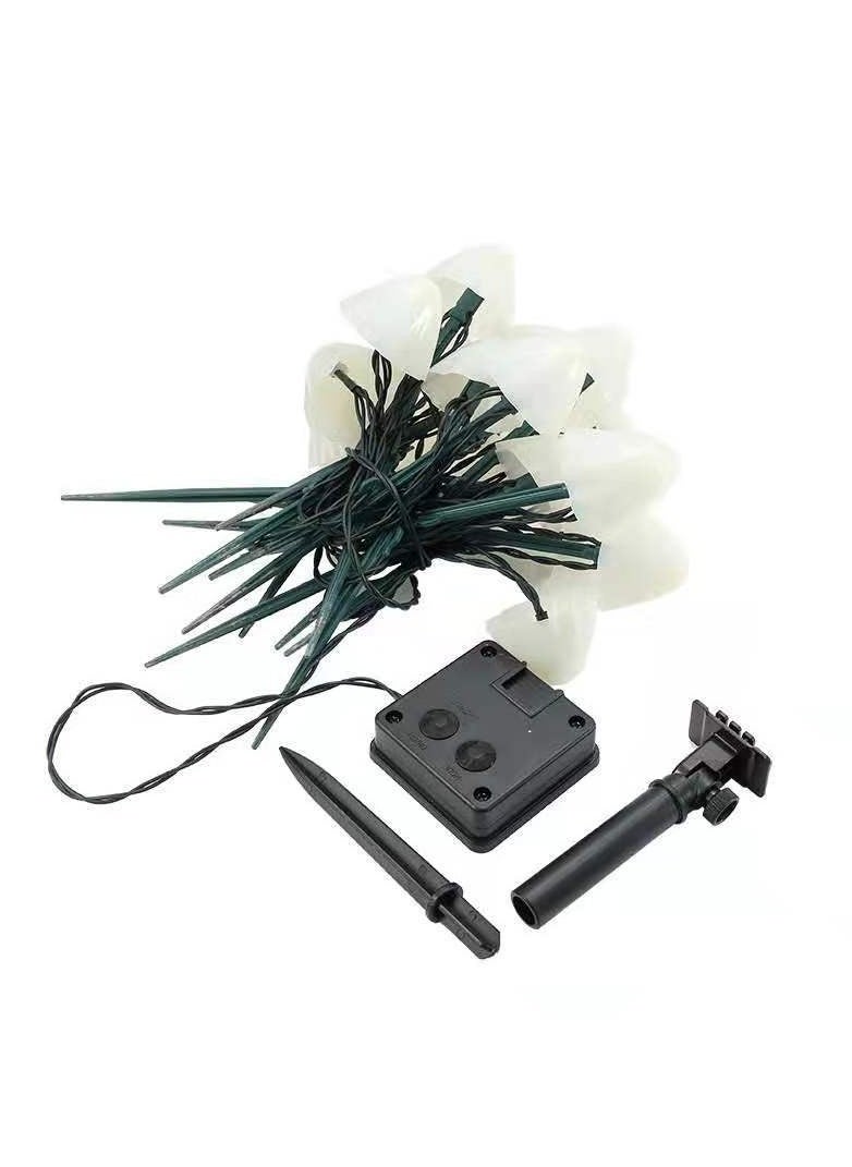 Generic - 10pcs Mini Solar Mushroom Lights Outdoor Solar Garden Light Waterproof Cute Mushroom Shaped Flower Lights for Landscape Path Yard Garden Patio PA - Image 1