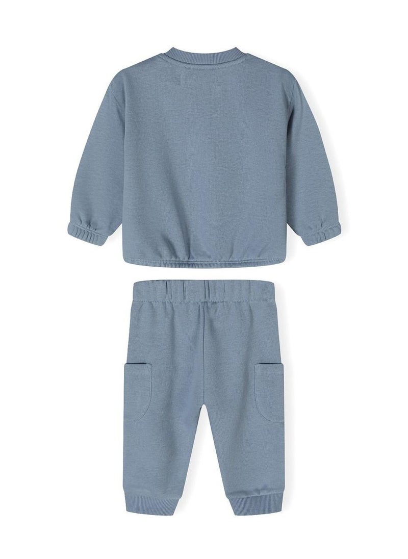 مينوتي طقم مكون من قطعتين: بلوزة بأكمام طويلة وسروال أطفال - Image 2