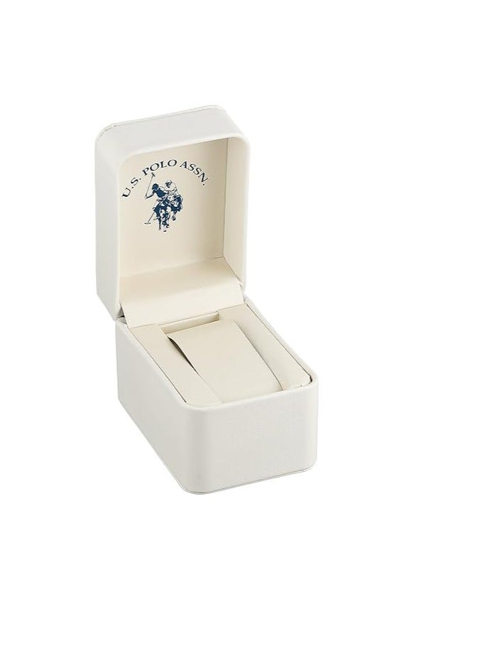 POLO Women's Quartz Watch, Analog Display and Gold Plated Strap - Image 3