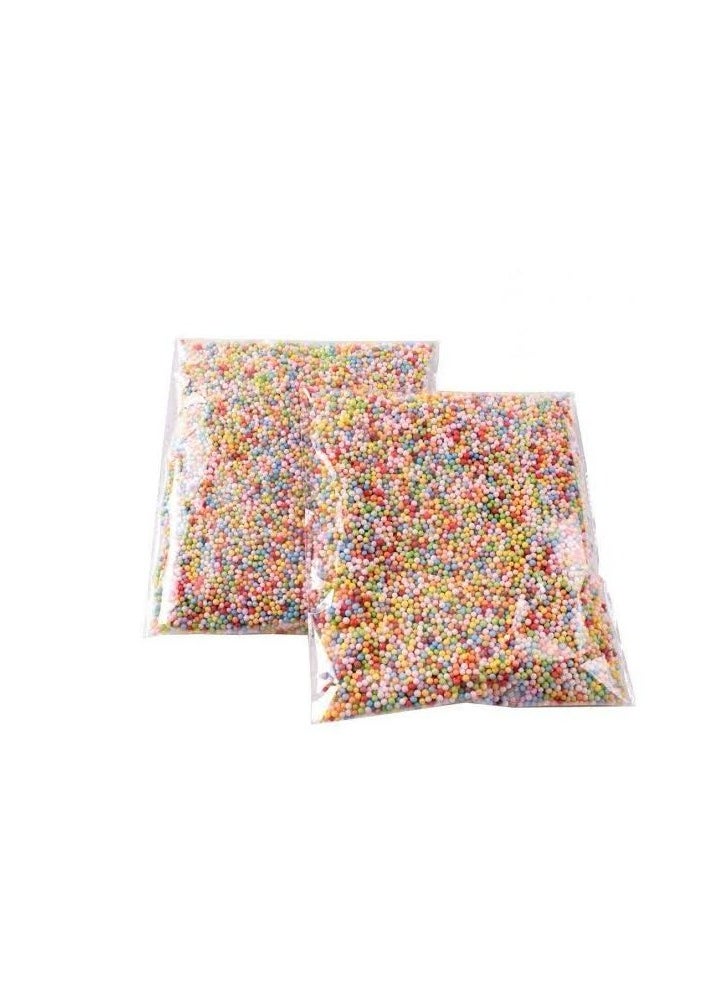 Generic Multicolor Foam Beads, Styrofoam Balls for Gift Box Filling, Arts & Crafts, Wedding Decorations and wrapping gifts P4  - Image 2