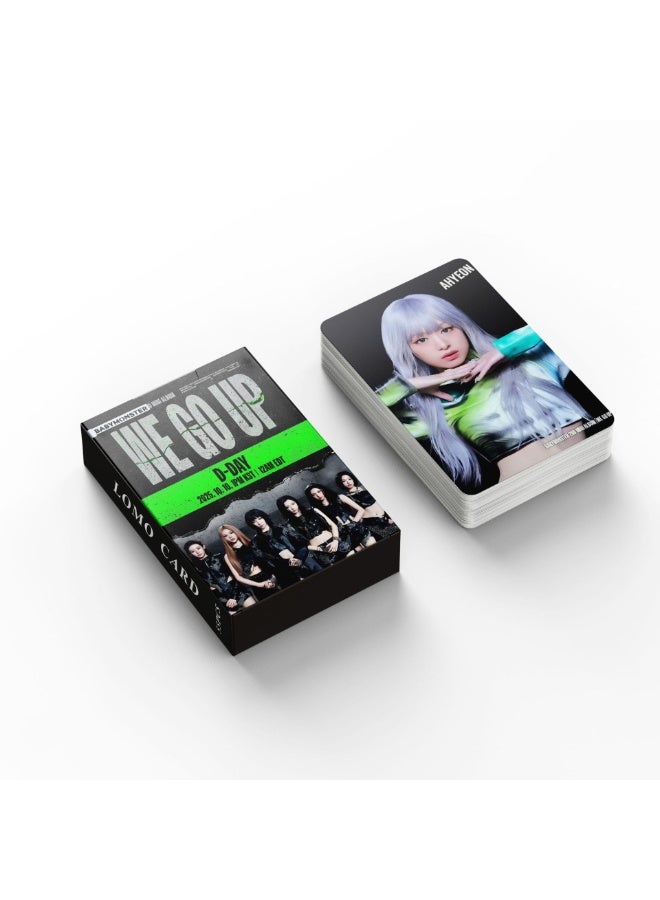 EHOME 55Pcs BABYMONSTER New Song WE GO UP Lomo Card - Image 4