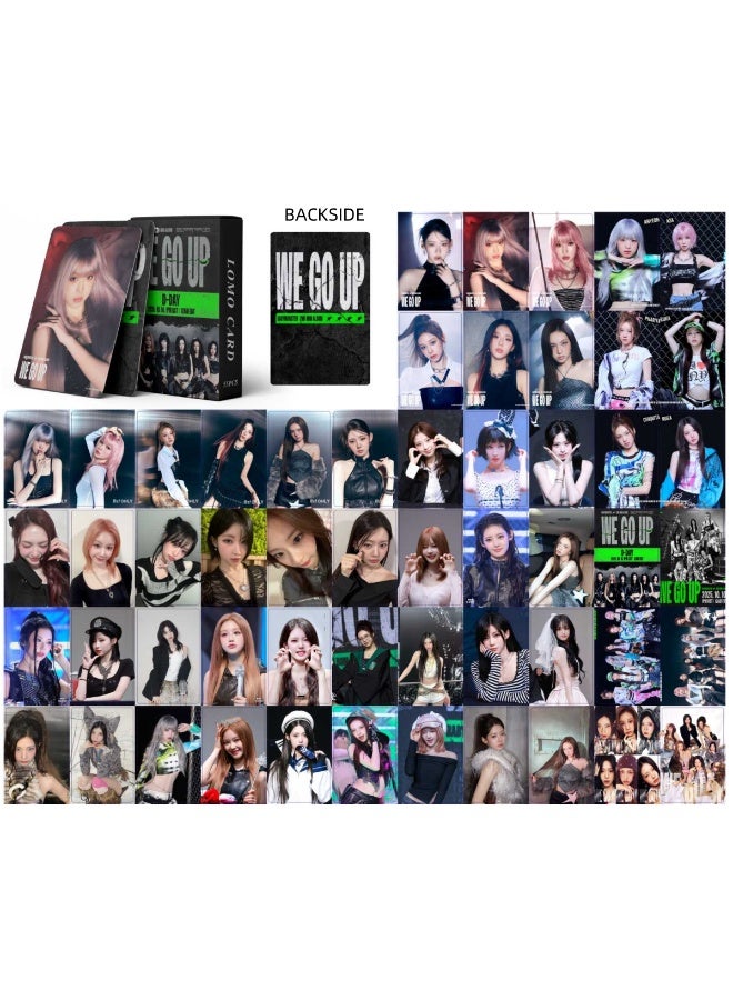 EHOME 55Pcs BABYMONSTER New Song WE GO UP Lomo Card - Image 2