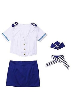 Flight Attendant  Air Hostess Costume Uniform For Women