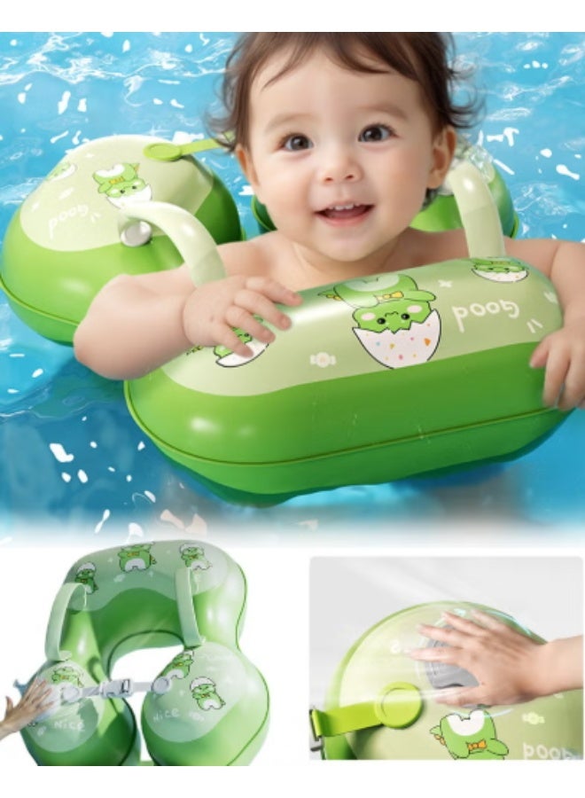 Baby Swimming Ring, Kids Swim Ring, Baby Pool Tube with Safety Belts, Toddler Water Pool Ring, Underarm Floats, Infant Life Vest for Safe Water Play, Pool Party Accessories for 0-3 Years Toddlers and Kid - Image 1